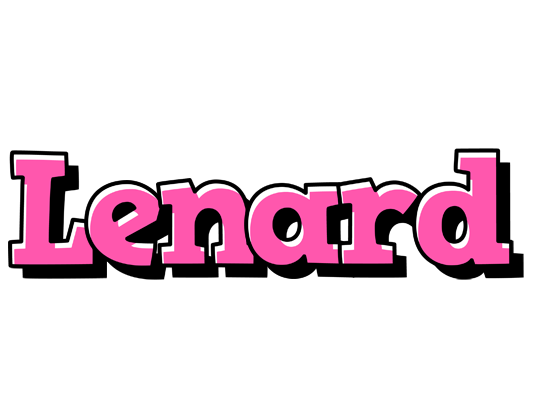 Lenard girlish logo
