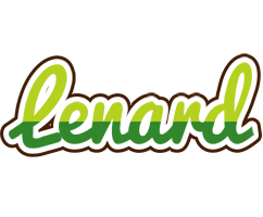 Lenard golfing logo