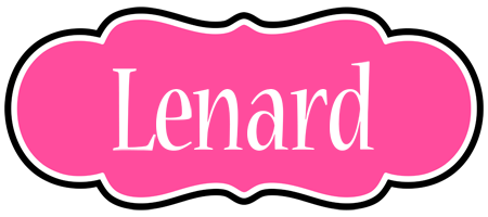 Lenard invitation logo