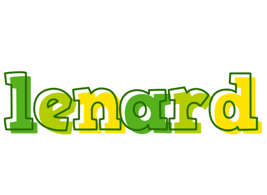 Lenard juice logo