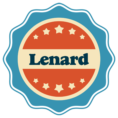 Lenard labels logo