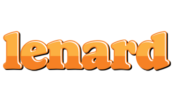 Lenard orange logo