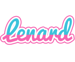 Lenard woman logo