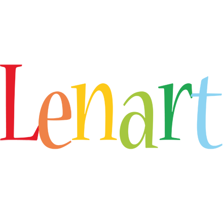 Lenart birthday logo