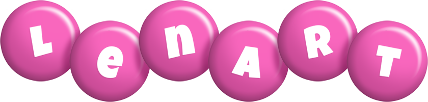 Lenart candy-pink logo