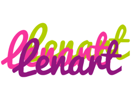 Lenart flowers logo