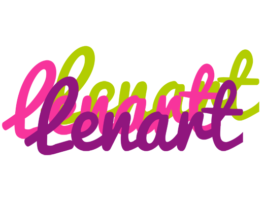 Lenart flowers logo