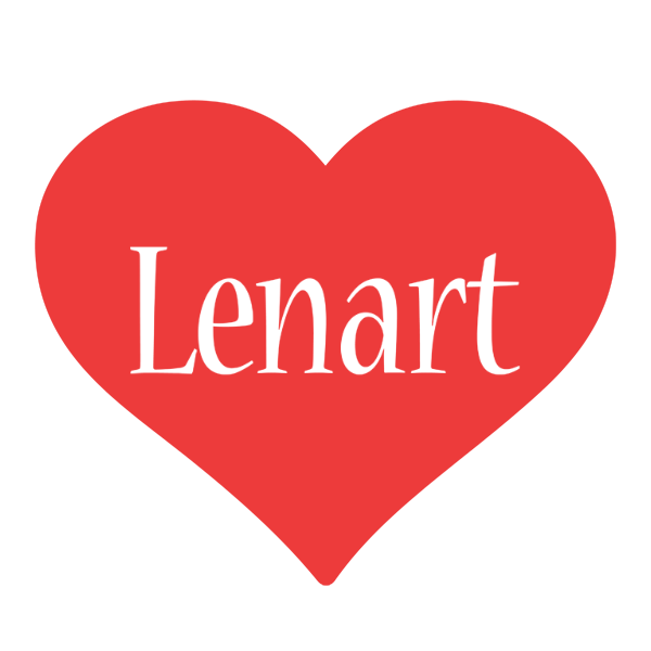 Lenart love logo
