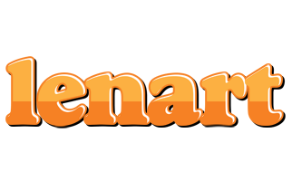 Lenart orange logo