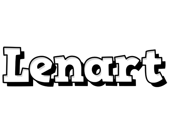 Lenart snowing logo