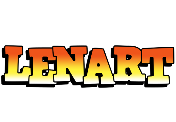 Lenart sunset logo