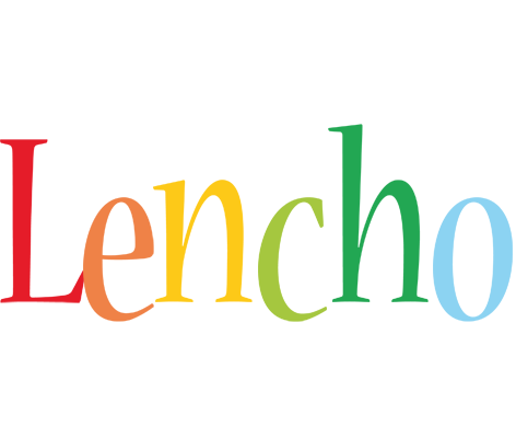 Lencho birthday logo