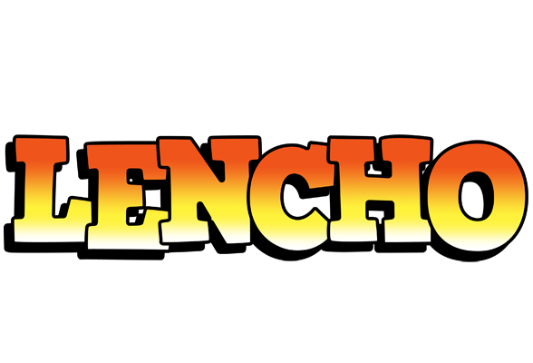 Lencho sunset logo