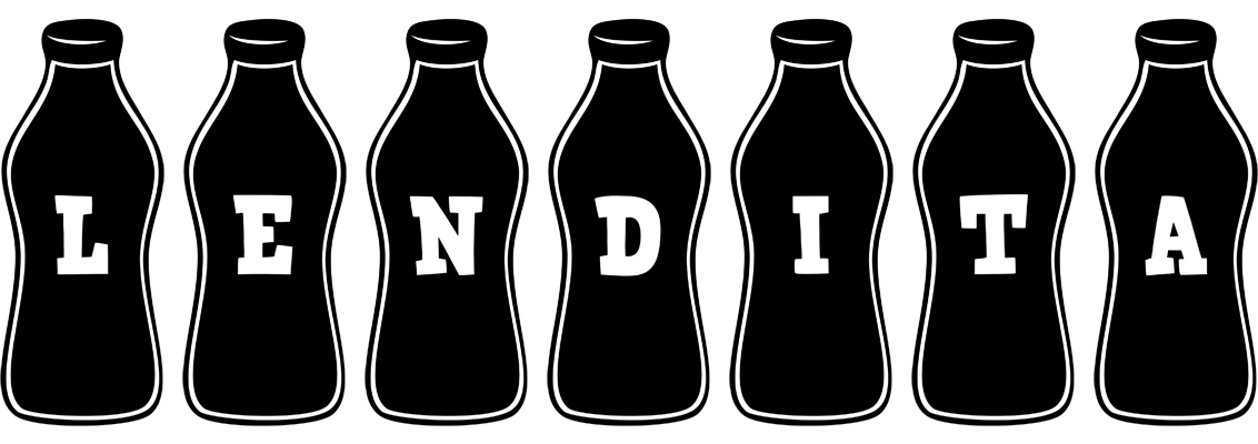 Lendita bottle logo