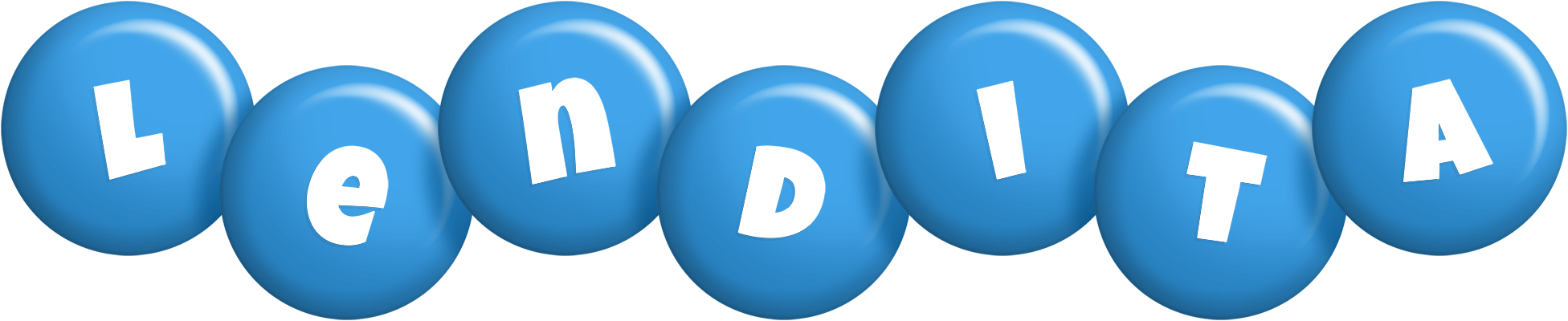 Lendita candy-blue logo