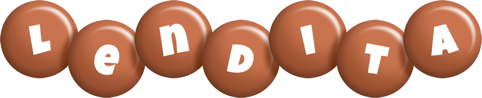 Lendita candy-brown logo