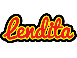 Lendita fireman logo