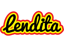 Lendita flaming logo