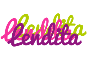 Lendita flowers logo