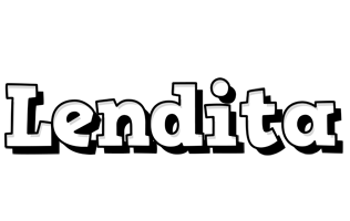 Lendita snowing logo