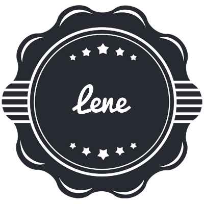 Lene badge logo