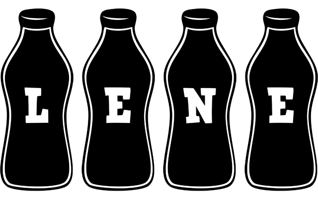 Lene bottle logo