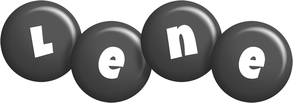 Lene candy-black logo