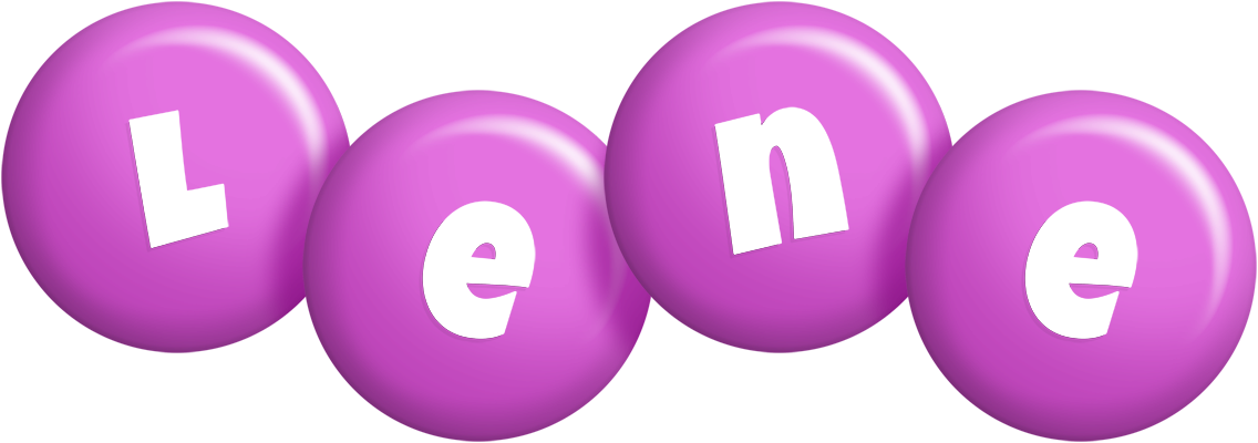 Lene candy-purple logo