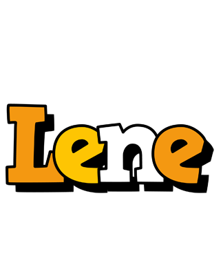 Lene cartoon logo
