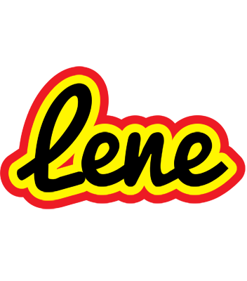 Lene flaming logo