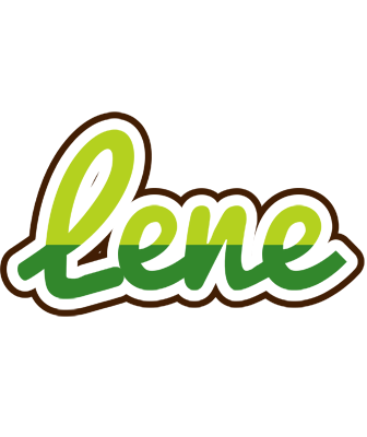 Lene golfing logo