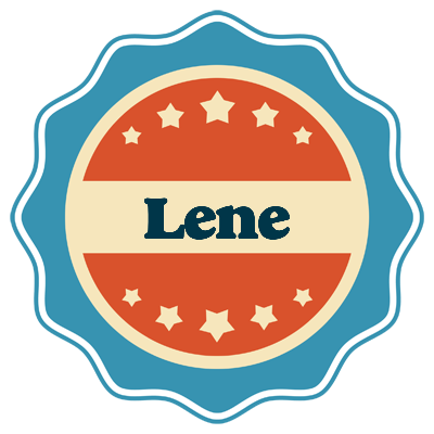 Lene labels logo
