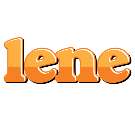 Lene orange logo