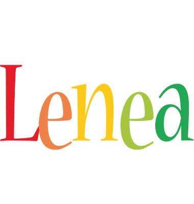 Lenea birthday logo