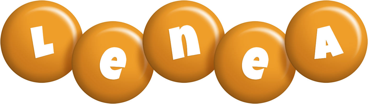 Lenea candy-orange logo