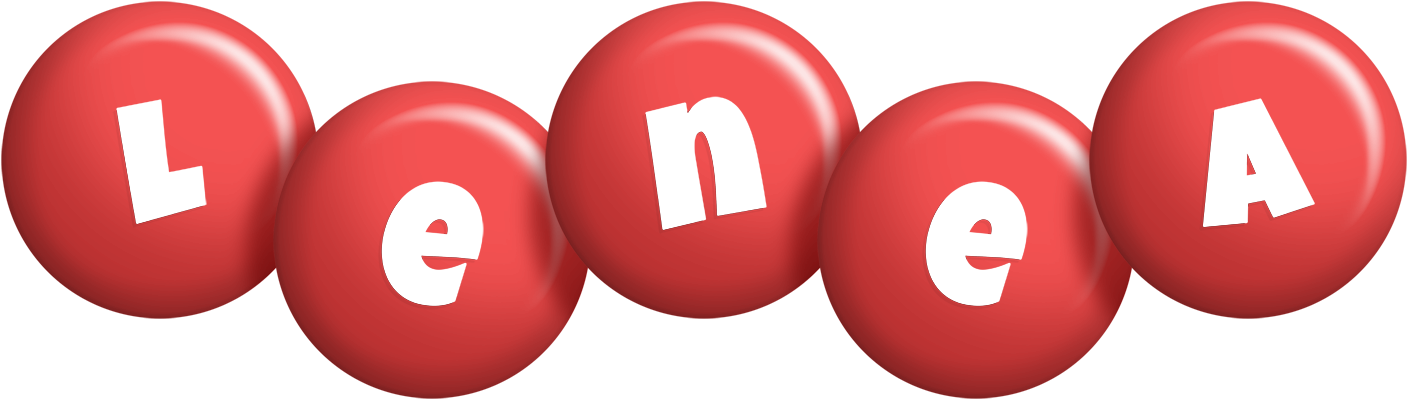 Lenea candy-red logo