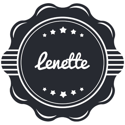 Lenette badge logo
