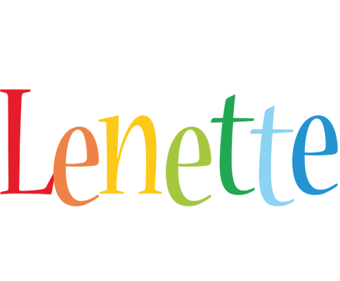 Lenette birthday logo
