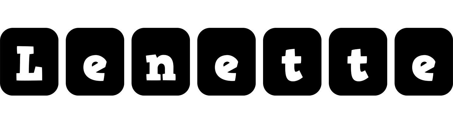 Lenette box logo