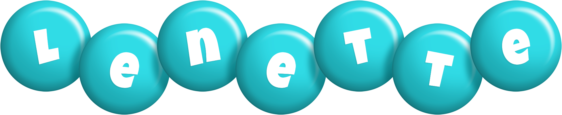 Lenette candy-azur logo