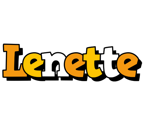 Lenette cartoon logo