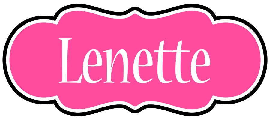Lenette invitation logo