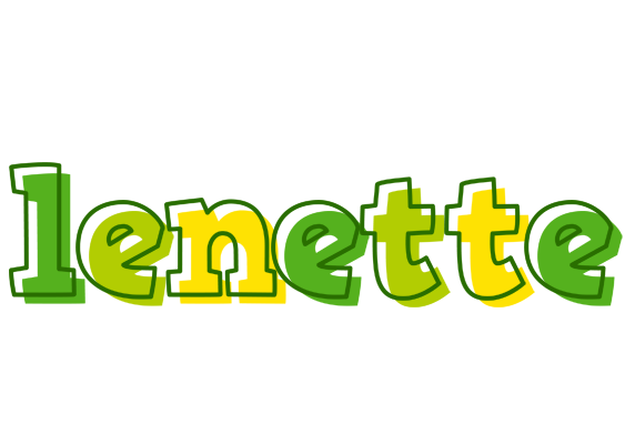 Lenette juice logo
