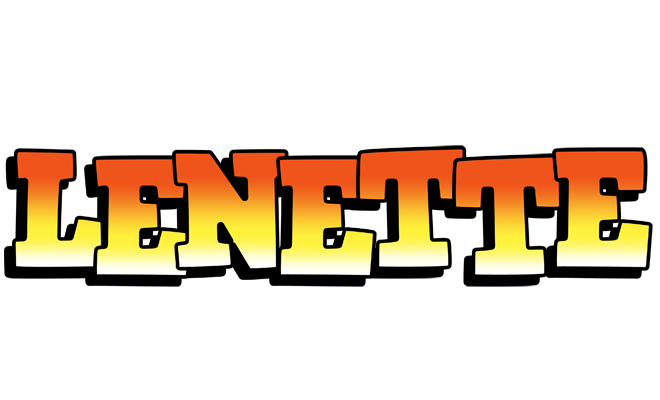 Lenette sunset logo