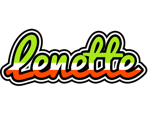 Lenette superfun logo
