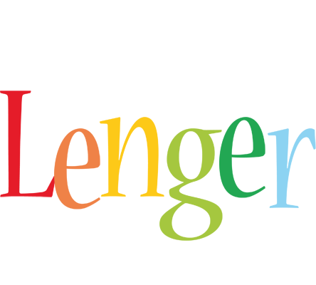 Lenger birthday logo