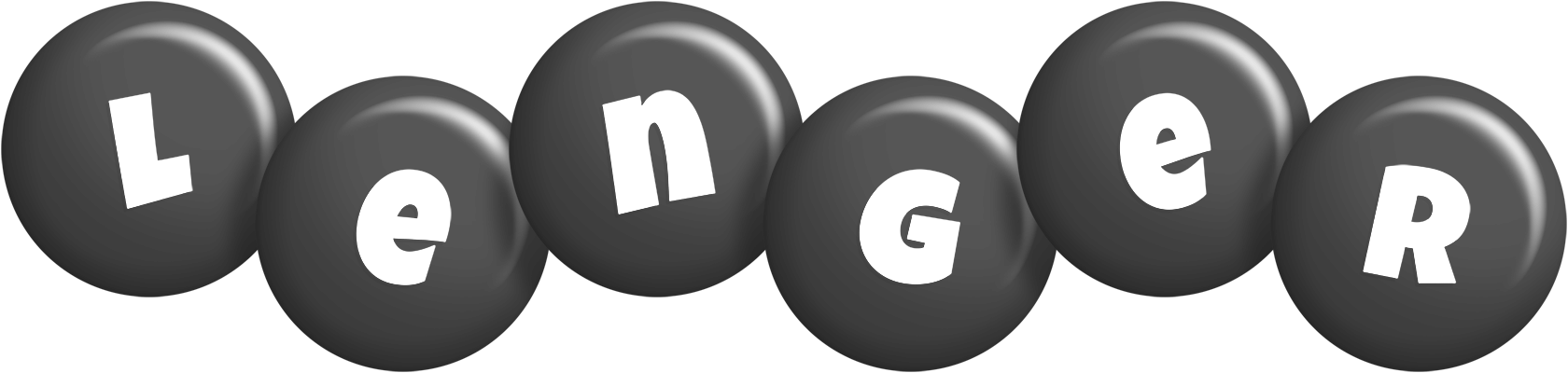 Lenger candy-black logo