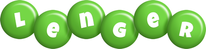 Lenger candy-green logo