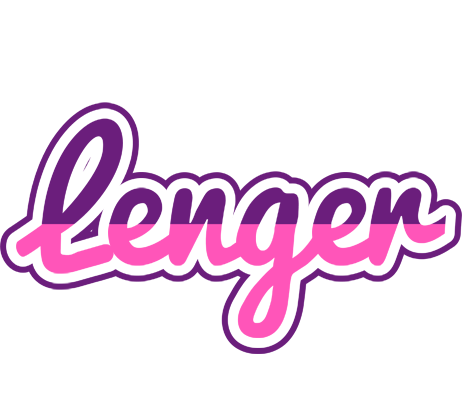 Lenger cheerful logo