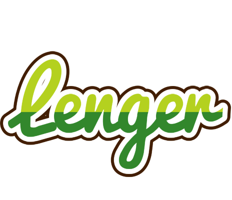 Lenger golfing logo